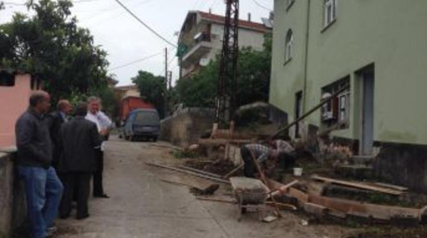 Alaplı İncivez K&ouml;y&uuml; halkı &ccedil;alışıyor