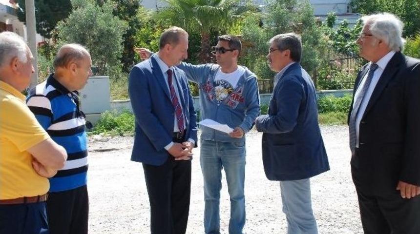 Didim&rsquo;de Başkan Ve Ekibi Sorunları Yerinde İnceliyor