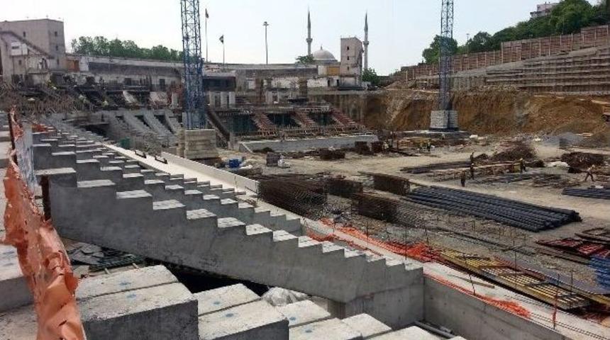 Vodafone Arena&rsquo;da &Ccedil;alışmalar T&uuml;m Hızıyla S&uuml;r&uuml;yor