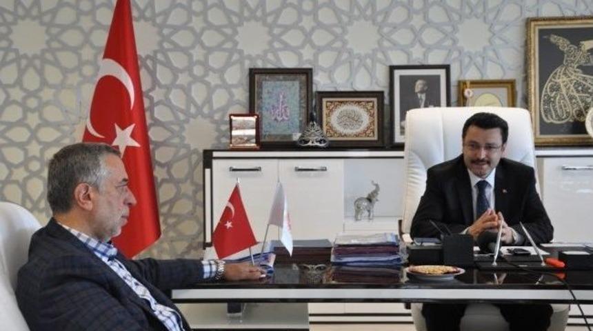 Eski Başkandan Yeni Başkana Ziyaret