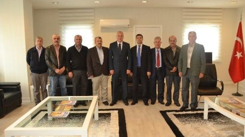 Aesob Başkanı Sevim&ccedil;ok&rsquo;a Tebrik Ziyaretleri Devam Ediyor