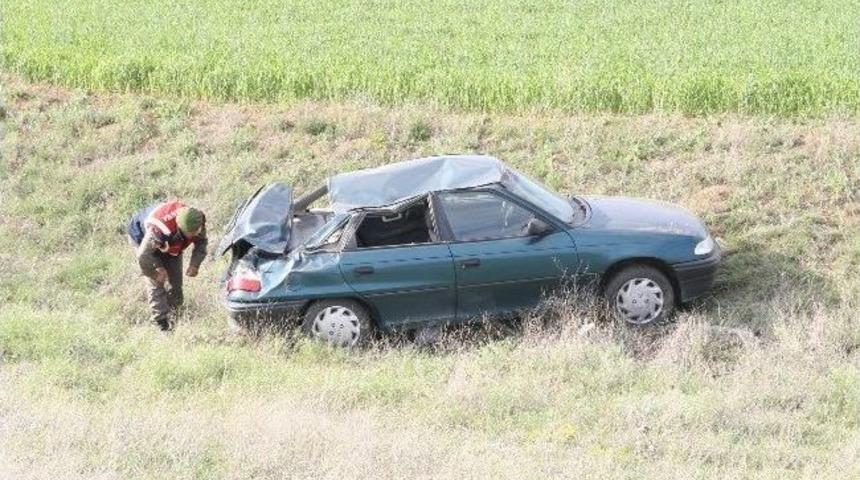 Yozgat&rsquo;ta Trafik Kazası:1 Yaralı