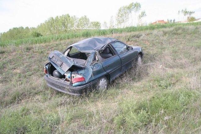 Yozgat’ta Trafik Kazası:1 Yaralı