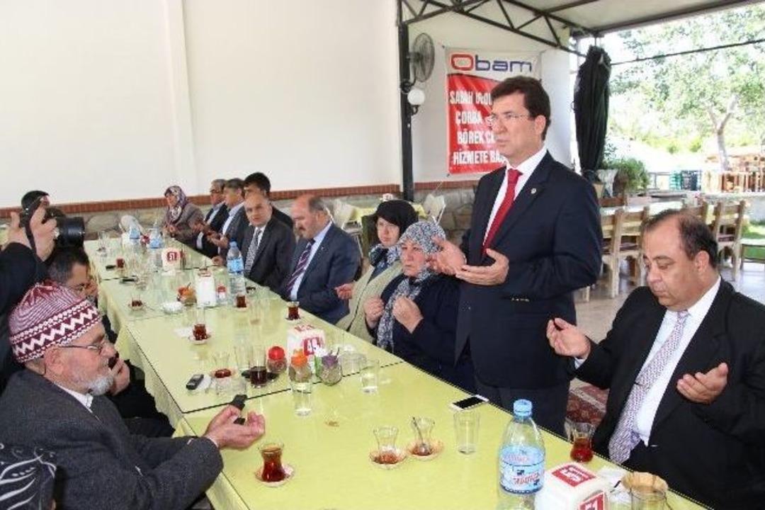 Aydın Ve Kuyucak Protokol&uuml;, Şehit Aileleriyle Buluştu