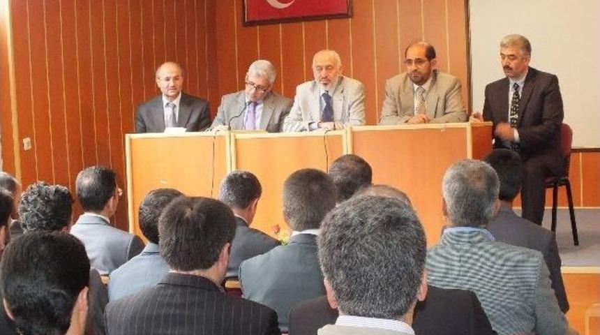 M&uuml;ft&uuml; Arvas, Toki B&ouml;lgelerindeki Din G&ouml;revlileriyle Bir Araya Geldi