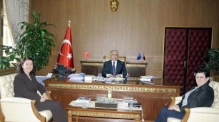 Kadın Muhtarlardan Vali Nayir'a Ziyaret