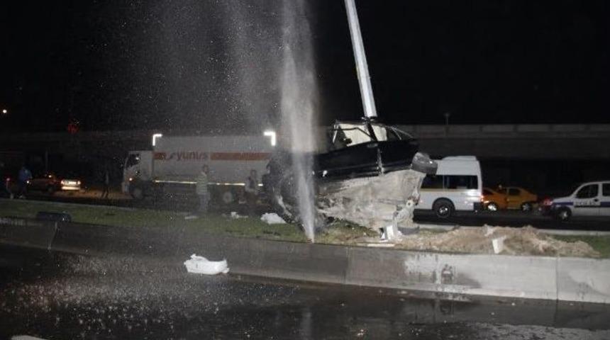 Başkent&rsquo;te Trafik Kazası: 2 Yaralı