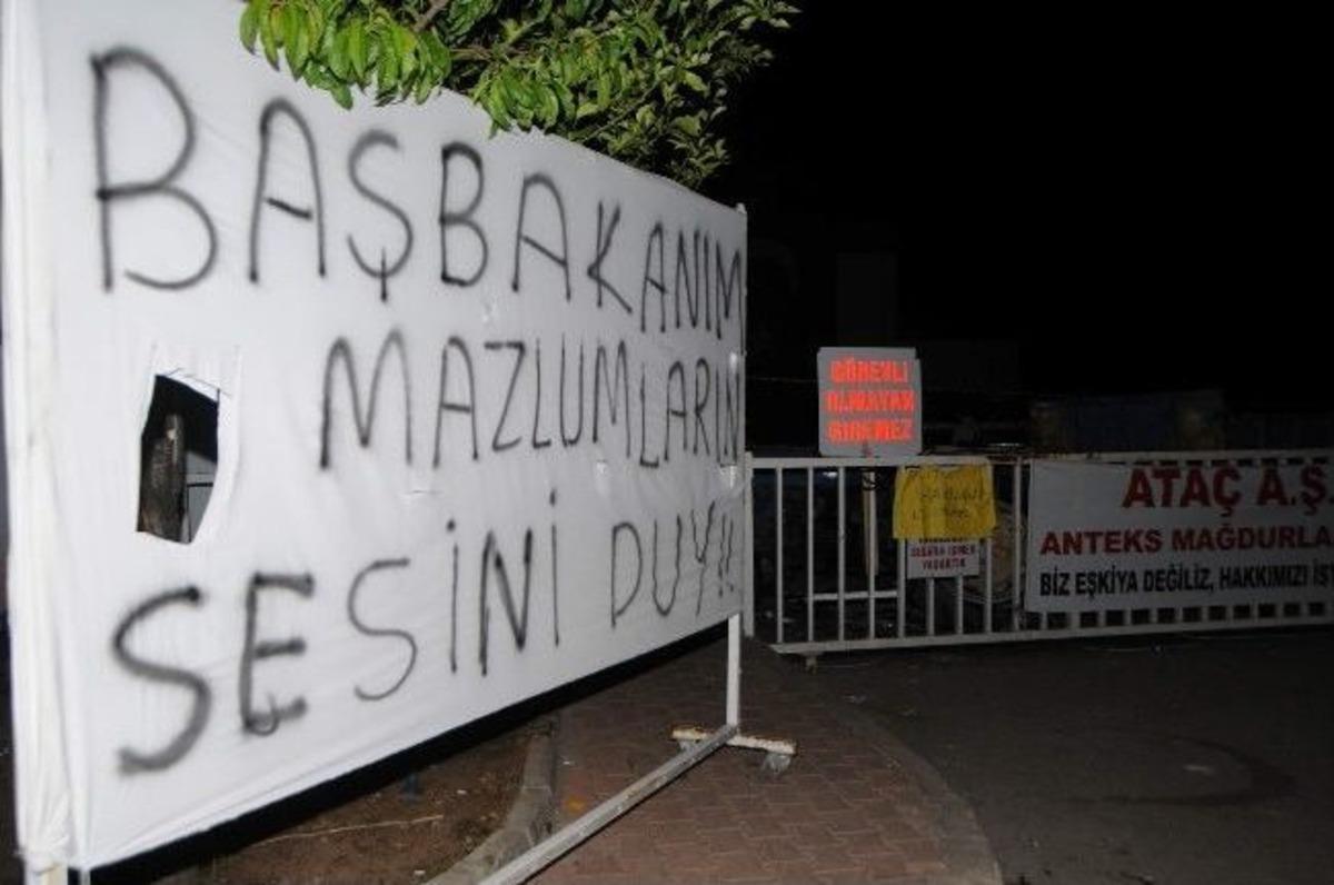 Alacaklarını Alamayan İş&ccedil;iler Eyleme Devam Ediyor