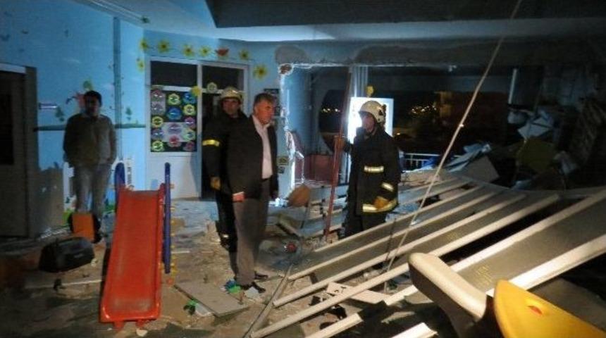 Anaokulunda T&uuml;p Bomba Gibi Patladı