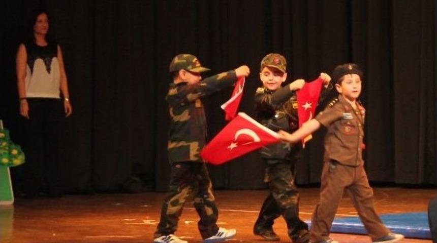 Anaokulu &Ccedil;ocukları H&uuml;nerlerini Sergiledi