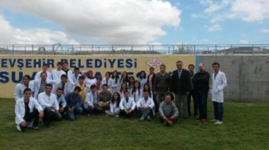 &Uuml;niversite &Ouml;ğrencileri Atık Su Arıtma Tesisini İncelediler