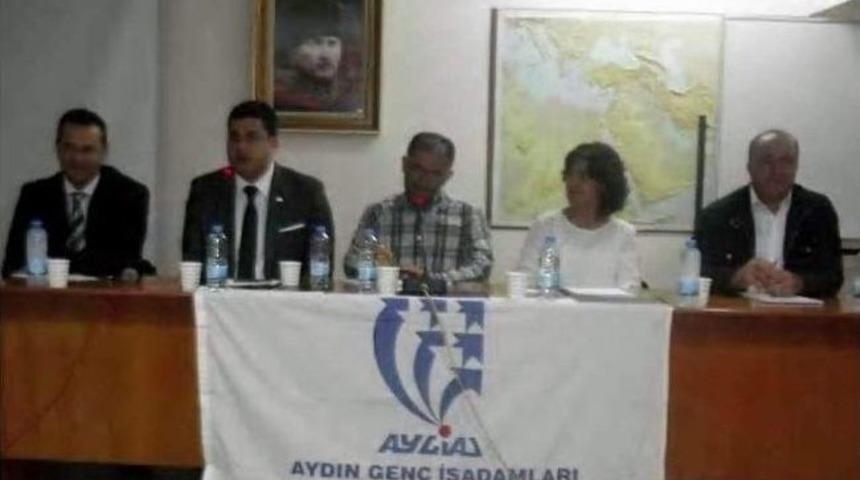 Aydınlı Gen&ccedil; İşadamları Ad&uuml; Yenipazar Myo &Ouml;ğrencileriyle Buluştu