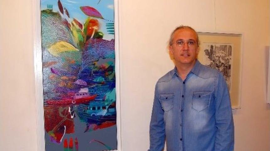 Karadeniz Esintili Sergi B&uuml;y&uuml;k İlgi G&ouml;r&uuml;yor