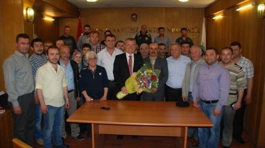 &Ccedil;arşı Esnafından Başkan Kantarcı&rsquo;ya Ziyaret