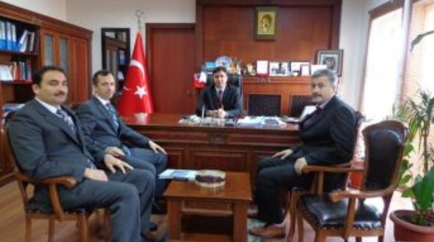 SGK Haftasında Kaymakamı Ziyaret ettiler