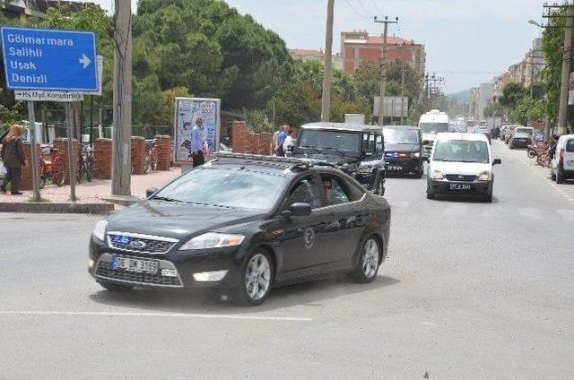 Başbakan Erdoğan, Akhisar’dan Soma’ya Hareket Etti