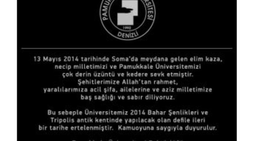 Pa&uuml;&rsquo;de Bahar Şenlikleri İptal Edildi