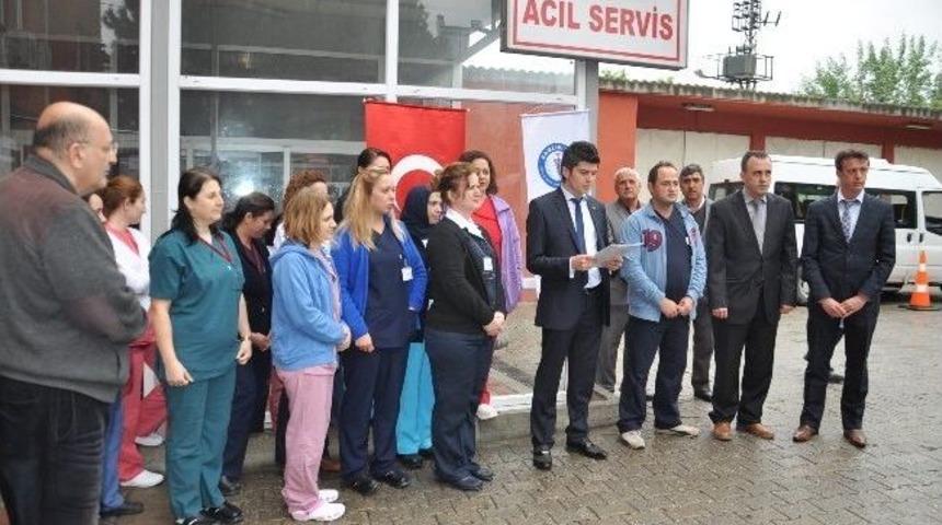 Sağlık-sen Tekirdağ Şube Başkan Yardımcısı Zeytin: "2012&rsquo;den Bu Yana 180 Sağlık&ccedil;ıya S&ouml;zl&uuml; Ve Fiziki Şiddet Uygulandı"