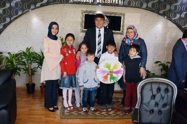 Öğrenciler Kaymakam Aksoy u Ziyaret Etti 1