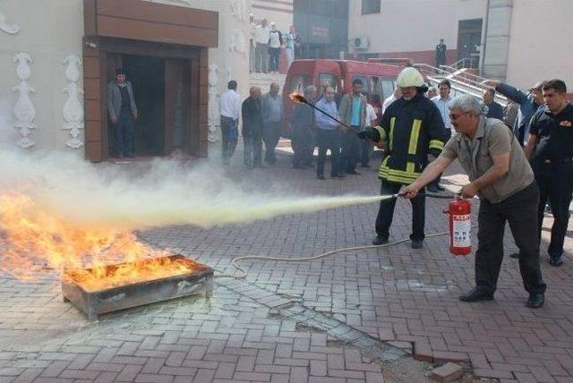 Hizmet İçi Seminerler Devam Ediyor Yangın, Şüpheli Paket, Bombalı Mektup 2