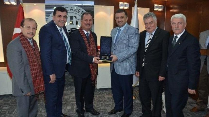 Rize Heyeti Dto&rsquo;yu Ziyaret Etti