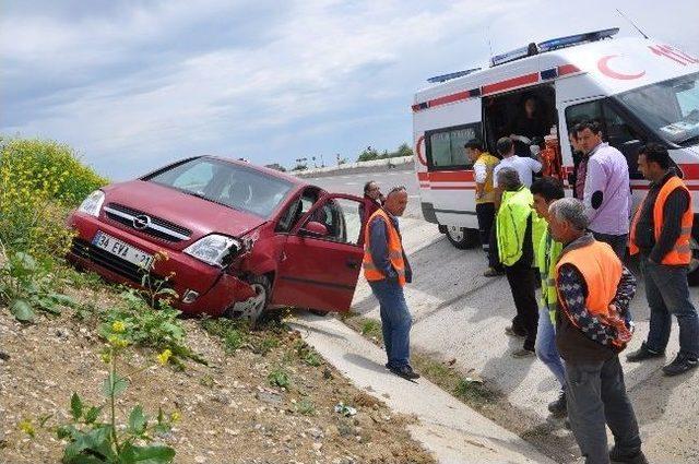 Tekirdağ&rsquo;da Trafik Kazası: 1 Yaralı 2