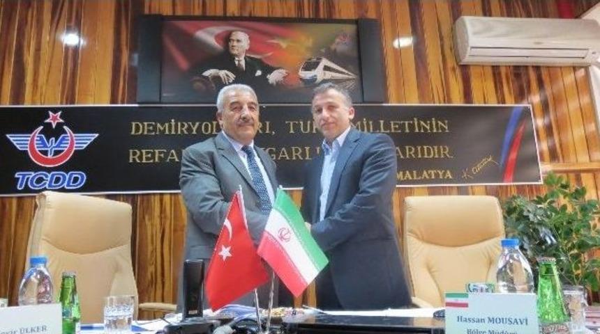 T&uuml;rkiye Ve İran Demiryolu Heyetlerinin 33. Toplantısı Yapıldı