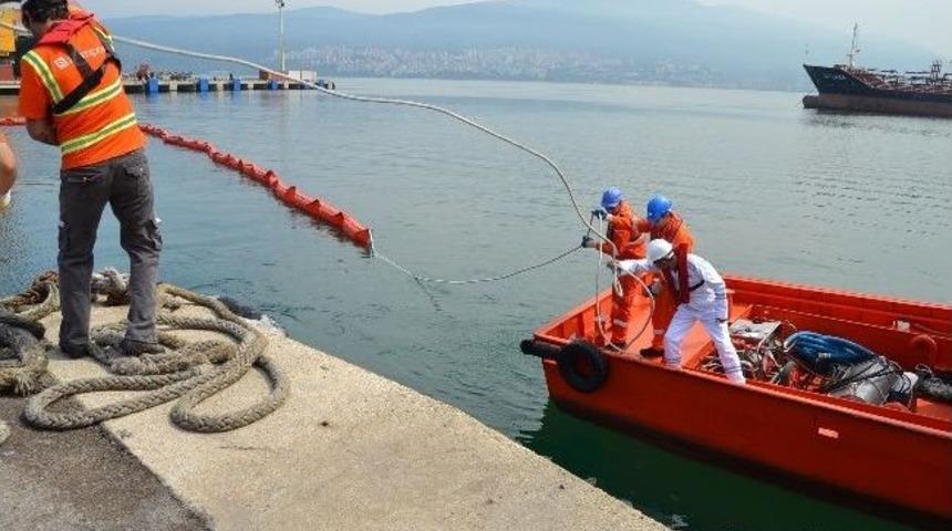 Gemport&rsquo;ta Deniz Kirliliği Tatbikatı