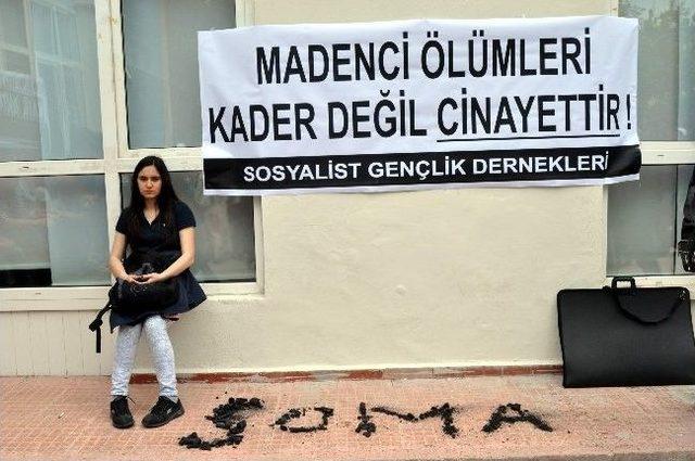 Soma İçin Dersleri Boykot Ettiler