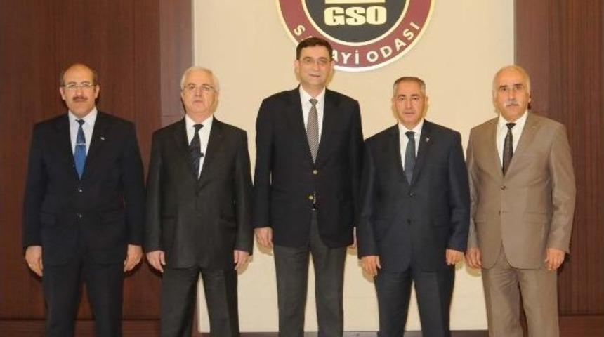Sgk İl M&uuml;d&uuml;r&uuml; Uzun&rsquo;dan Gso&rsquo;ya Ziyaret