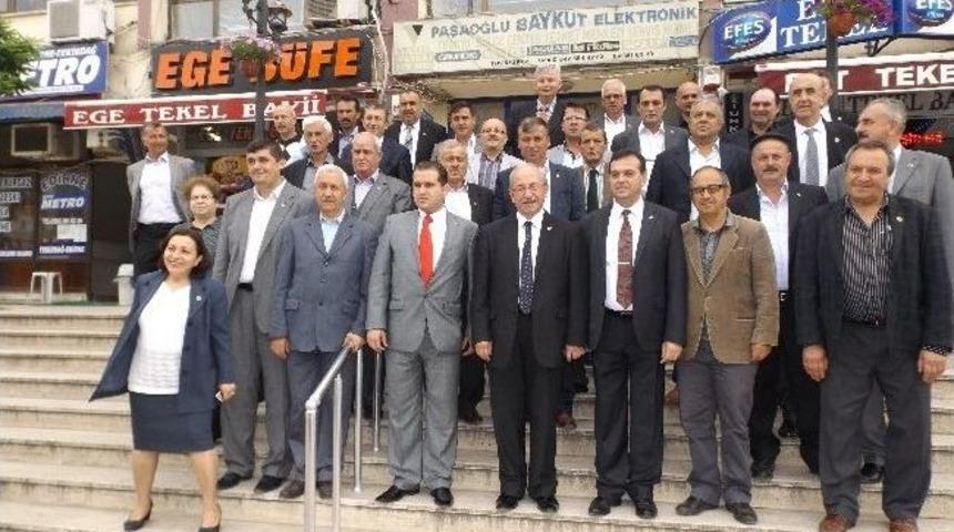 Kadir Albayrak Muhtarlarla Bir Araya Geldi
