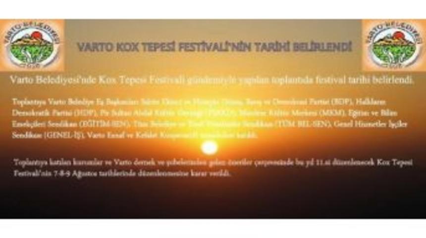 Koğ Tepesi Festivali&rsquo;nin Tarihi Belli Oldu