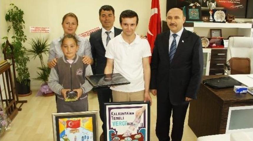 Kastamonu'da, &lsquo;vergi&rsquo; Konulu Resim Yarışması