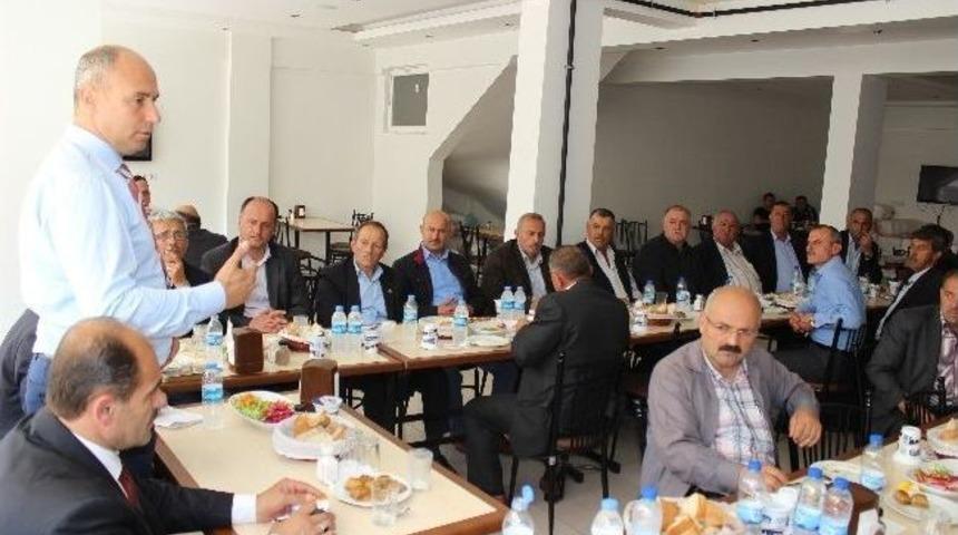 Togar, Muhtarlar İle Bir Araya Geldi