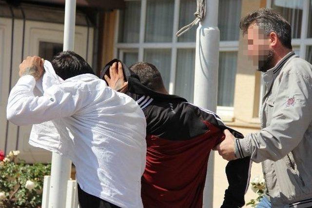 Samsun da Uyuşturucudan Gözaltına Alınan 23 Kişi Adliyeye Sevk Edildi 2