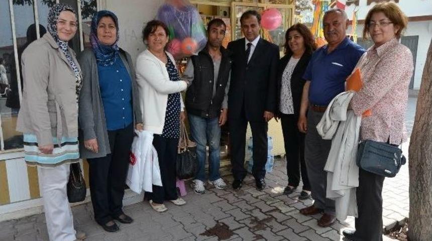 Kulu&rsquo;da Engelli &Ccedil;alışanlara Ziyaret
