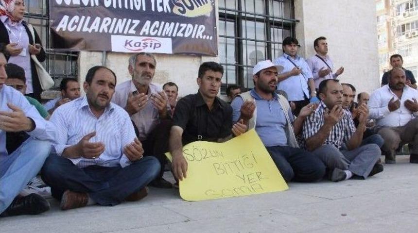 Kaşip&rsquo;ten Soma İ&ccedil;in Oturma Eylemi