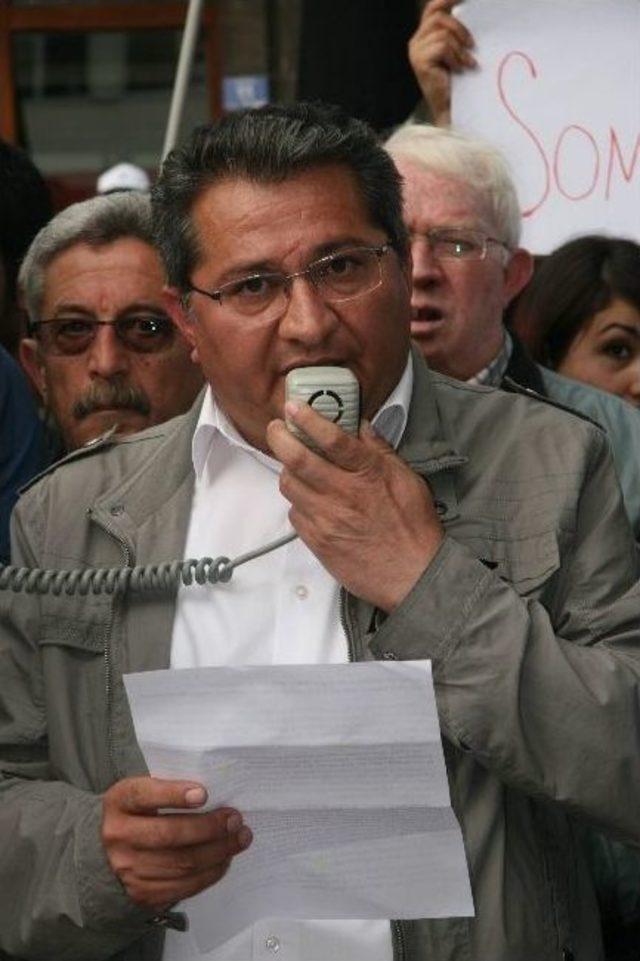 Soma’da Yaşanan İşçi Ölümleri Protesto Edildi 3