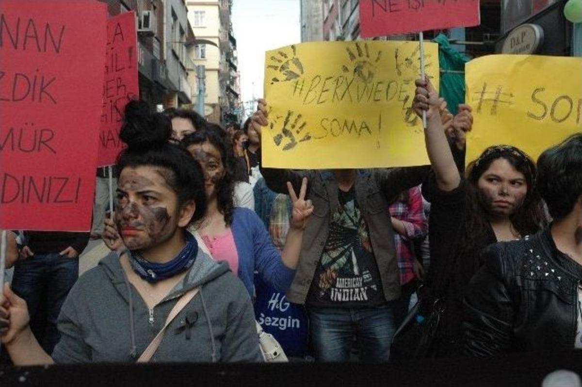 Soma Faciası Giresun&rsquo;da Protesto Edildi