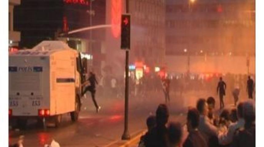 Bursa'da Soma Faciasını Protesto Eyleminde Olaylar &Ccedil;ıktı