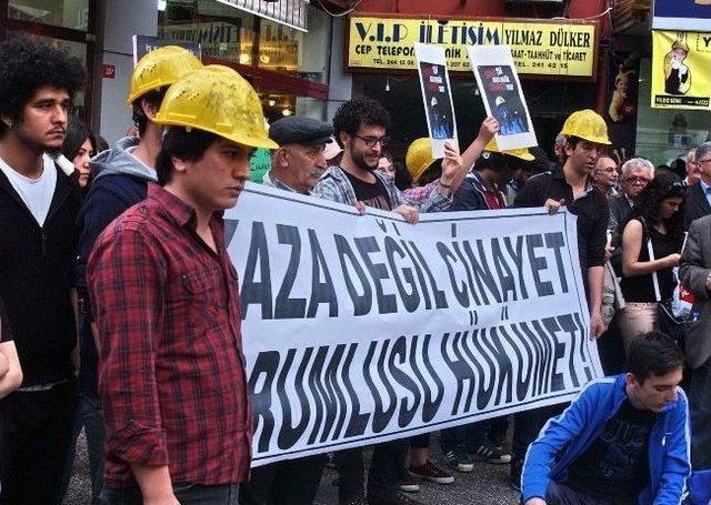 Maden Kazası Balıkesir'de Protesto Edildi