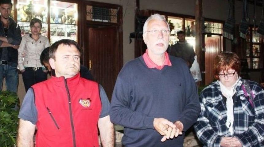 Rallicilerden Soma Faciasında &Ouml;lenler İ&ccedil;in Saygı Duruşu