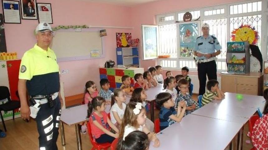 Didim&rsquo;de Miniklere Trafik Eğitimi Verildi