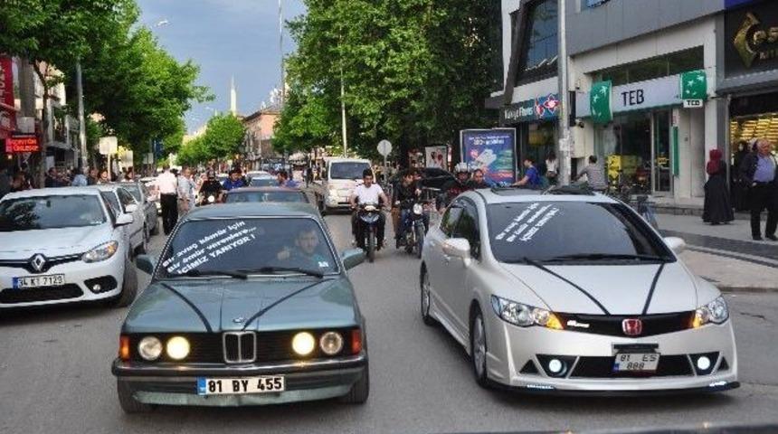 Soma&rsquo;ya Saygı İ&ccedil;in Konvoy D&uuml;zenlendi