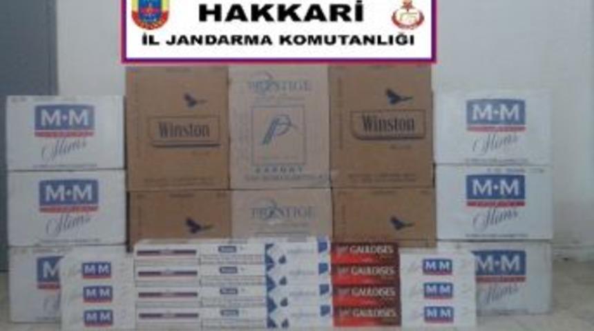 &Ccedil;ukurca&rsquo;da 14 Bin Paket Sigara Ele Ge&ccedil;irildi