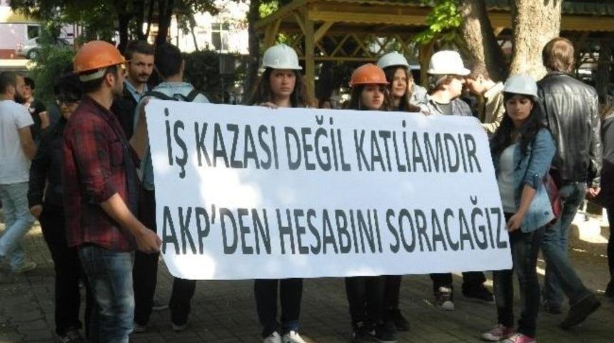 'soma' Da Hayatını Kaybeden Madenciler Kırklareli'de Anıldı