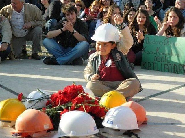 soma Da Hayatını Kaybeden Madenciler Kırklareli de Anıldı 3