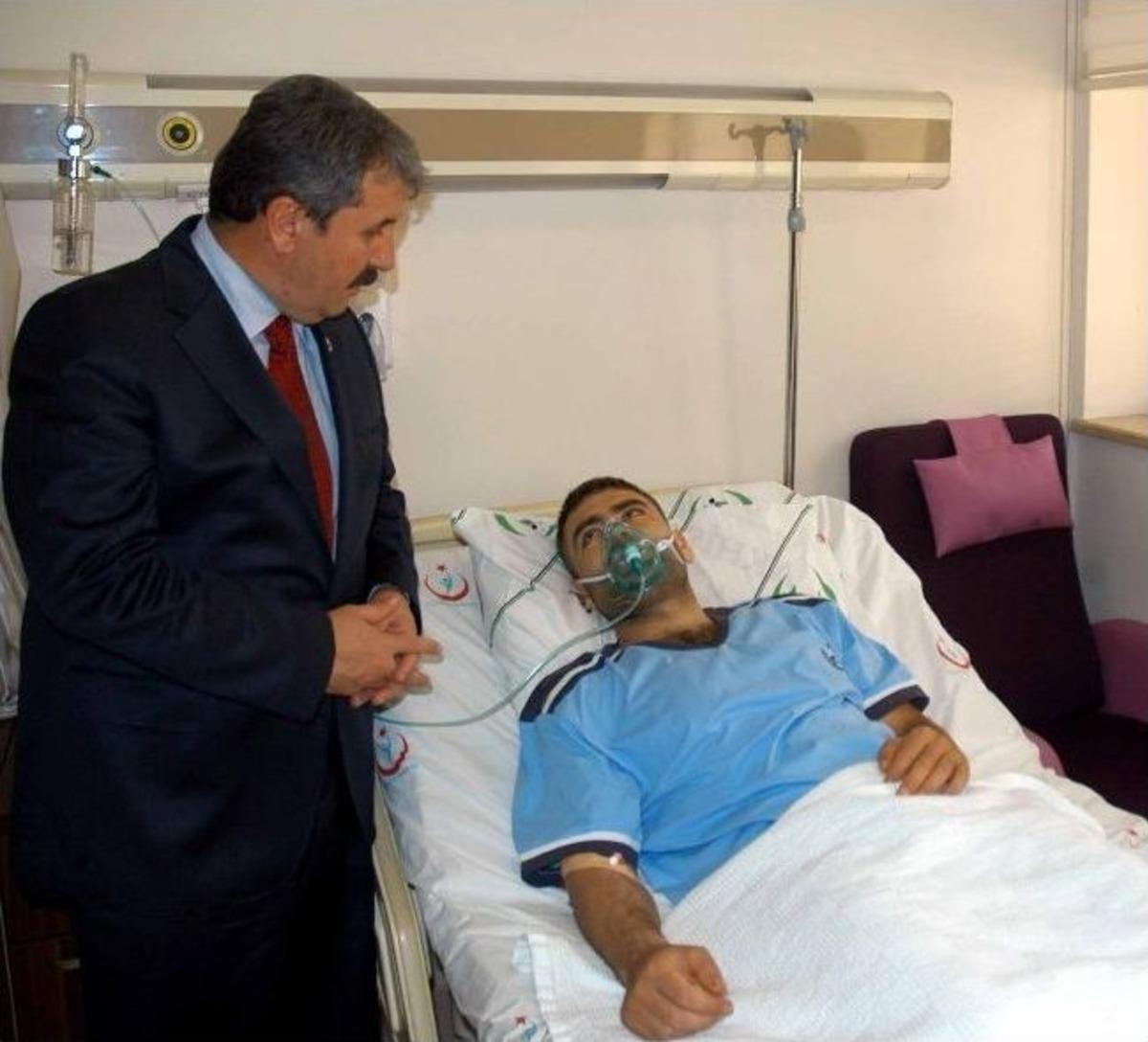 Bbp Genel Başkanı Mustafa Destici Soma&rsquo;da