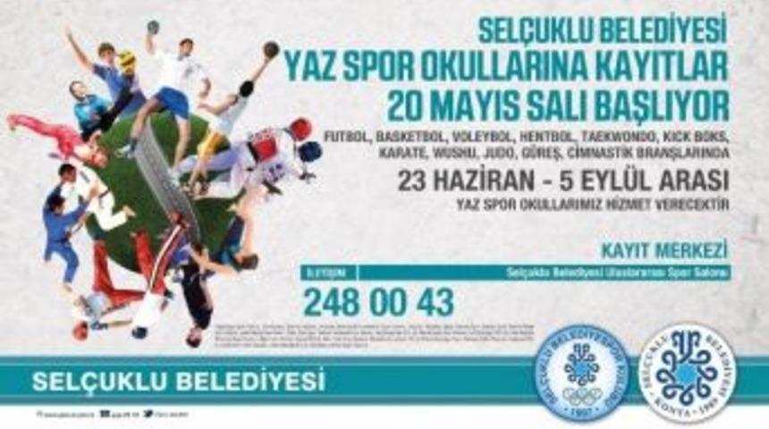 Sel&ccedil;uklu Belediyesi Spor Kul&uuml;b&uuml;nde 2014 Yaz Spor Okulu Hazırlıkları S&uuml;r&uuml;yor