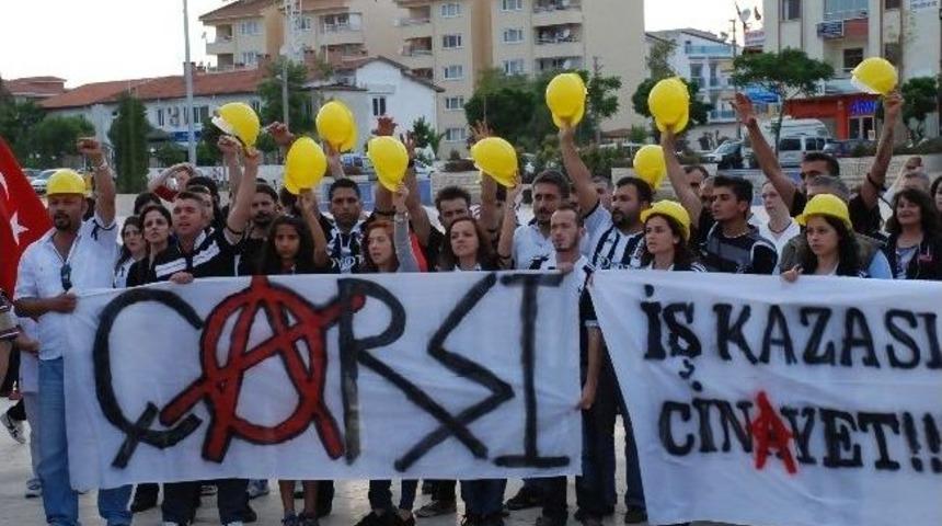 Didim, Maden Faciasında &Ouml;lenleri Andı